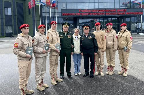 Юнармейцы региона отметили 10-летие движения в Москве на Всероссийском форуме
